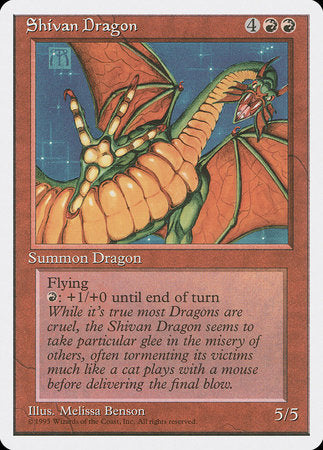 Shivan Dragon [Fourth Edition] | Empire Gaming NC