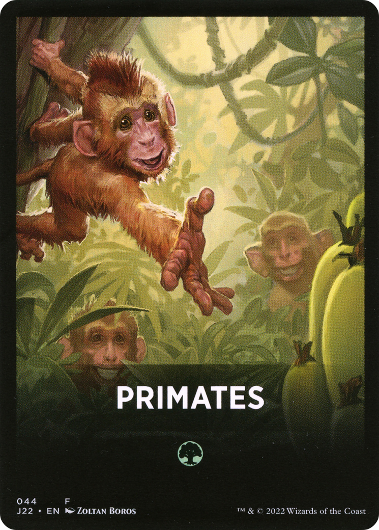 Primates Theme Card [Jumpstart 2022 Front Cards] | Empire Gaming NC