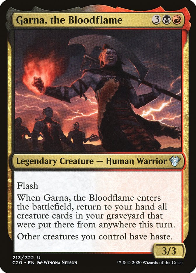 Garna, the Bloodflame [Commander 2020] | Empire Gaming NC