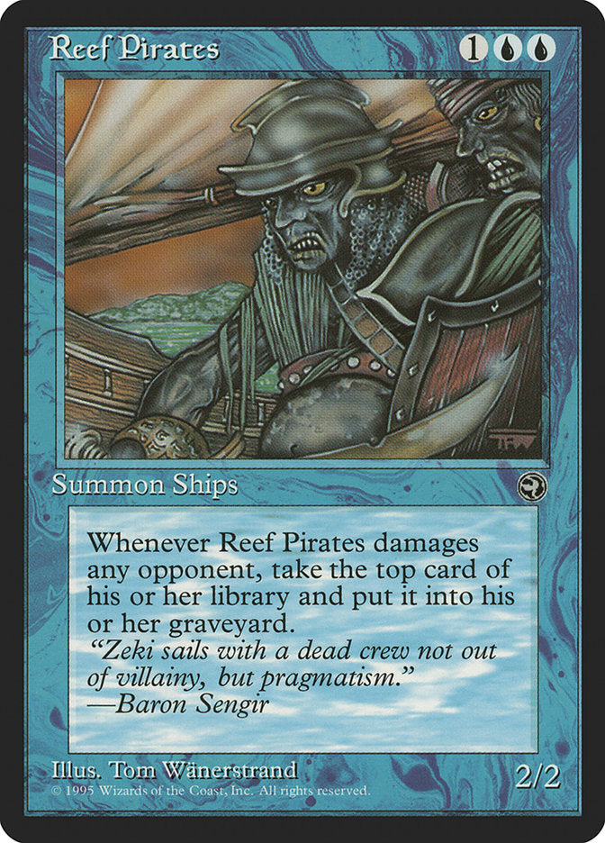 Reef Pirates (Baron Sengir Flavor Text) [Homelands] | Empire Gaming NC