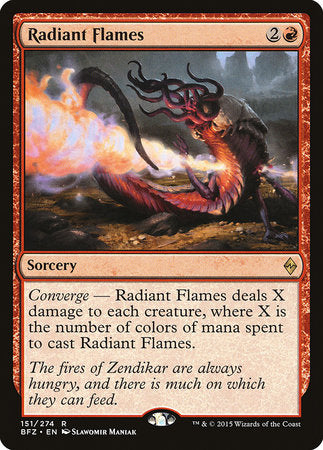 Radiant Flames [Battle for Zendikar] | Empire Gaming NC