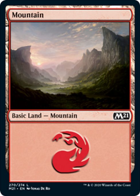 Mountain (270) [Core Set 2021] | Empire Gaming NC