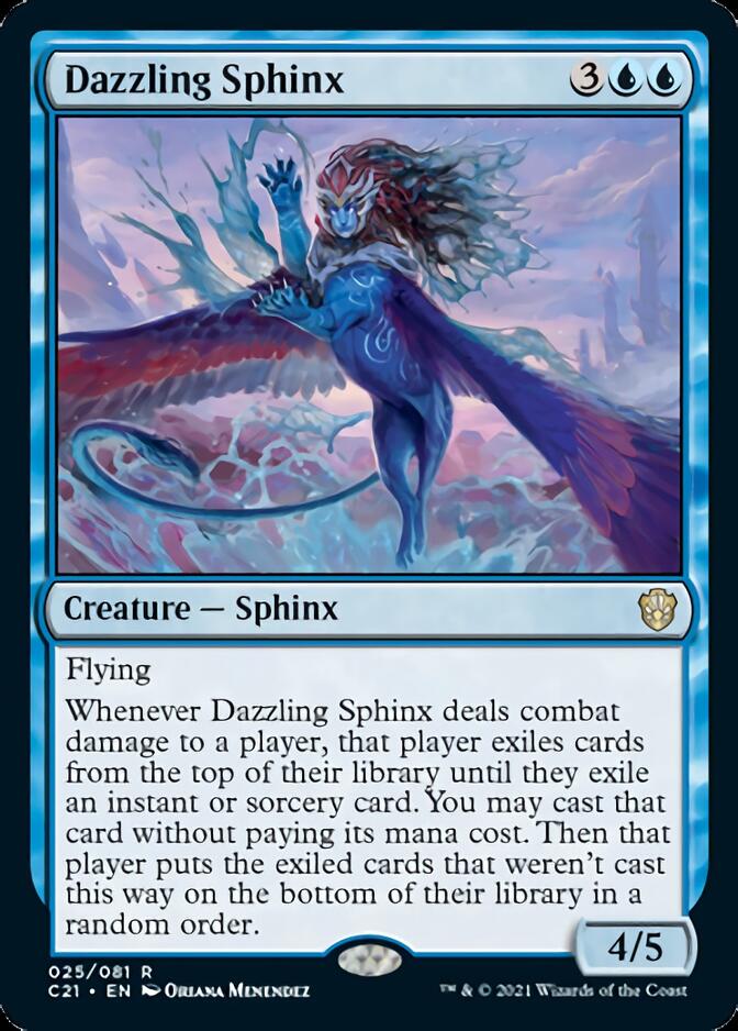 Dazzling Sphinx [Commander 2021] | Empire Gaming NC