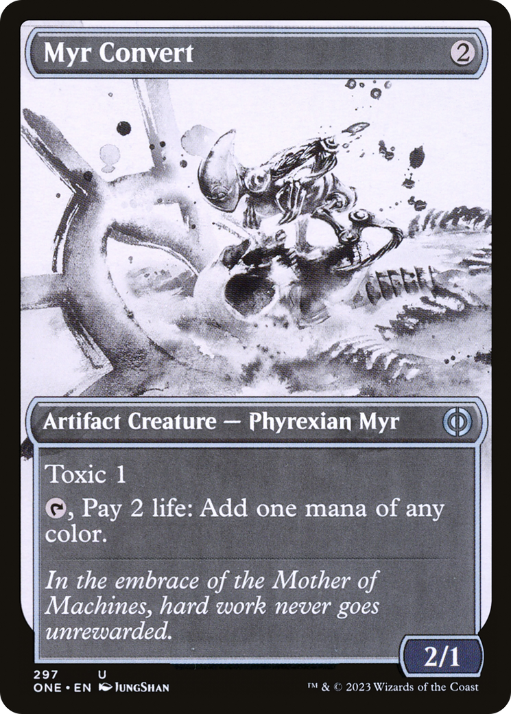 Myr Convert (Showcase Ichor) [Phyrexia: All Will Be One] | Empire Gaming NC