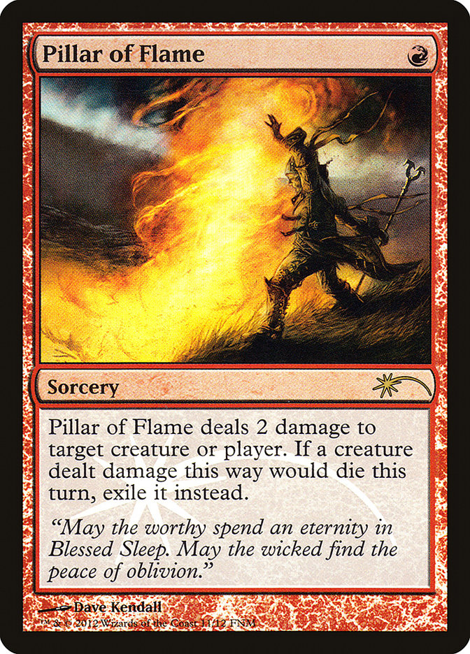 Pillar of Flame [Friday Night Magic 2012] | Empire Gaming NC