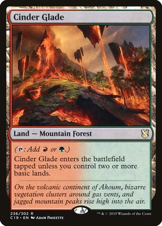 Cinder Glade [Commander 2019] | Empire Gaming NC