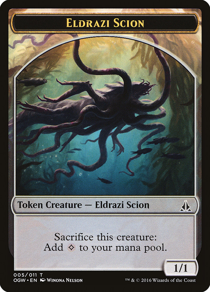 Eldrazi Scion (005/011) [Oath of the Gatewatch Tokens] | Empire Gaming NC