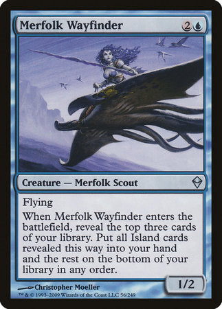 Merfolk Wayfinder [Zendikar] | Empire Gaming NC