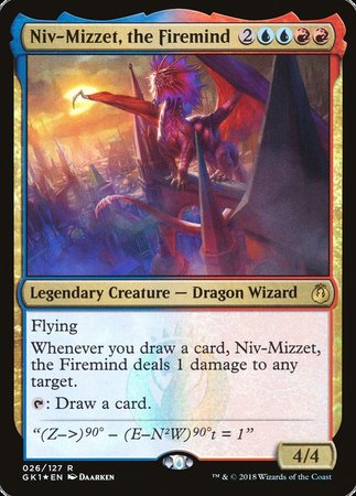 Niv-Mizzet, the Firemind [GRN Guild Kit] | Empire Gaming NC