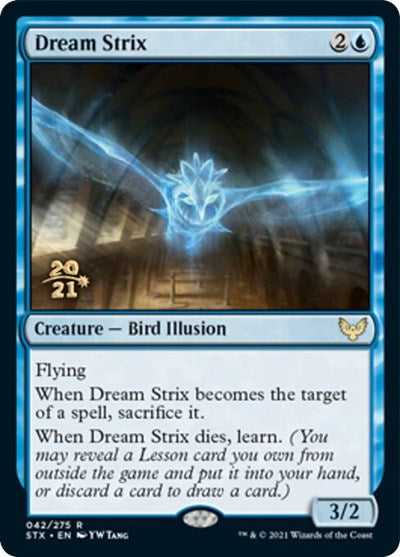 Dream Strix [Strixhaven: School of Mages Prerelease Promos] | Empire Gaming NC