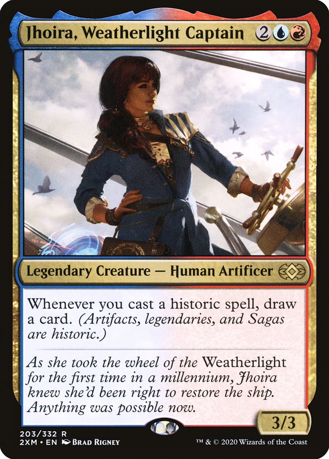 Jhoira, Weatherlight Captain [Double Masters] | Empire Gaming NC