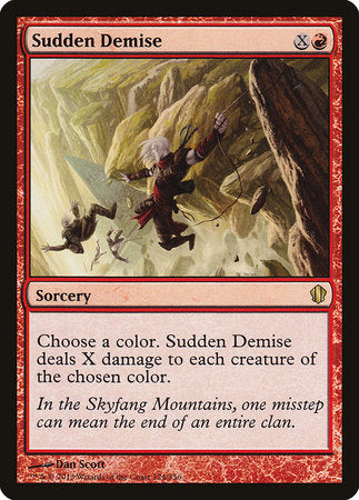 Sudden Demise [Commander 2013] | Empire Gaming NC