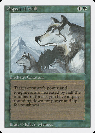 Aspect of Wolf [Revised Edition] | Empire Gaming NC