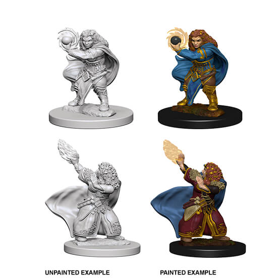 Dungeons & Dragons Nolzur’s Marvelous Miniatures: Dwarf Wizard (Female) | Empire Gaming NC