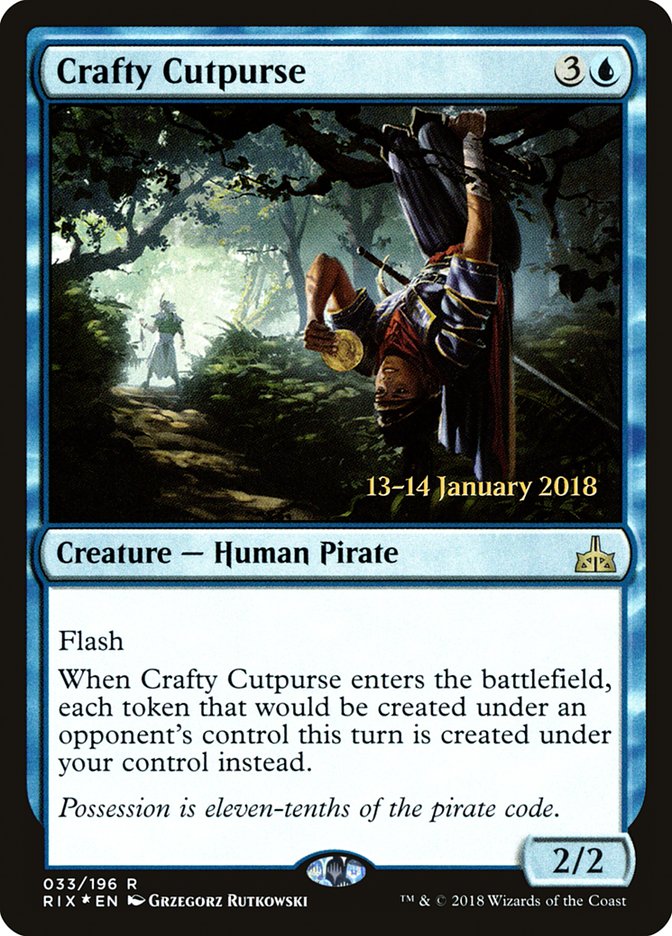 Crafty Cutpurse [Rivals of Ixalan Promos] | Empire Gaming NC