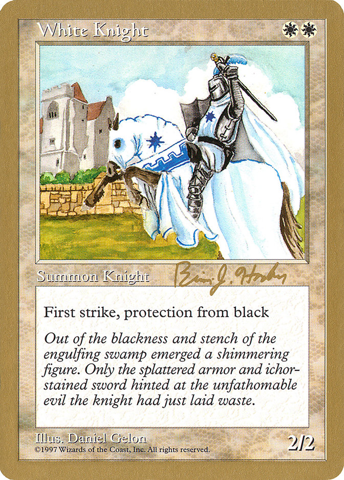 White Knight (Brian Hacker) [World Championship Decks 1998] | Empire Gaming NC