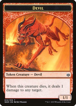 Devil Token [War of the Spark Tokens] | Empire Gaming NC