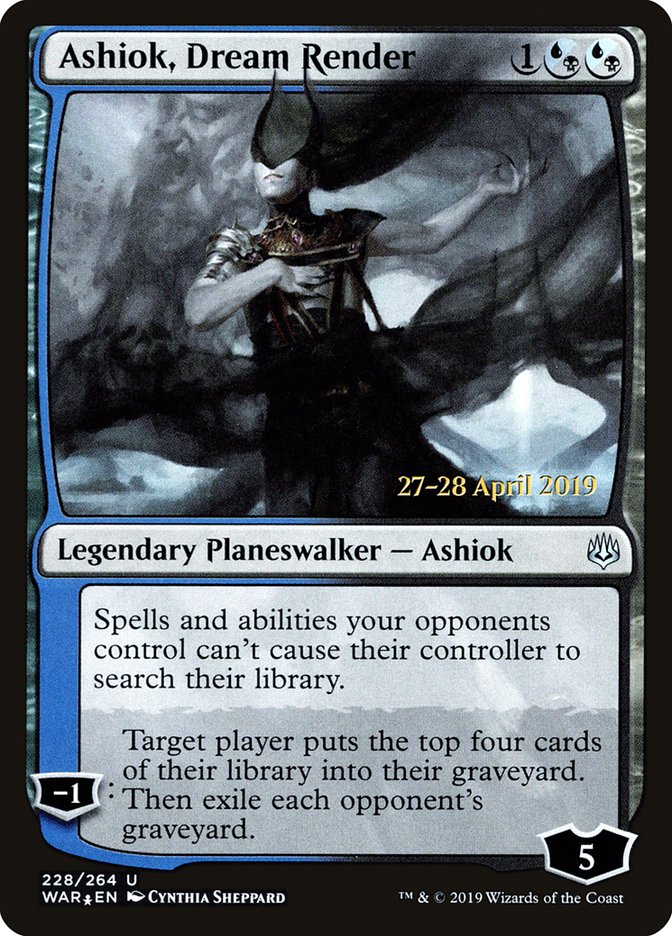 Ashiok, Dream Render  [War of the Spark Prerelease Promos] | Empire Gaming NC