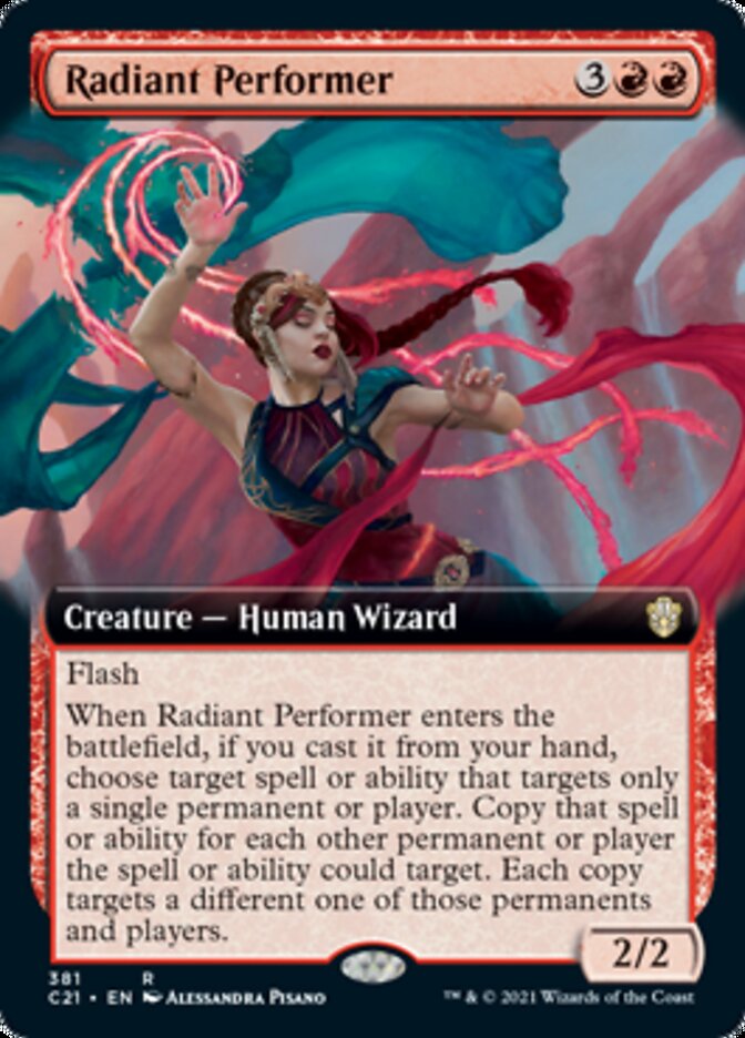 Radiant Performer (Extended) [Commander 2021] | Empire Gaming NC