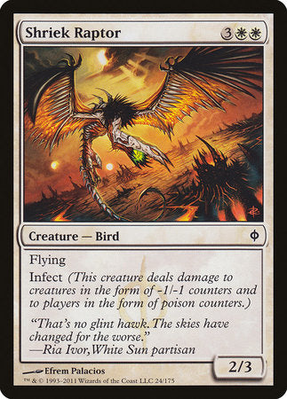 Shriek Raptor [New Phyrexia] | Empire Gaming NC