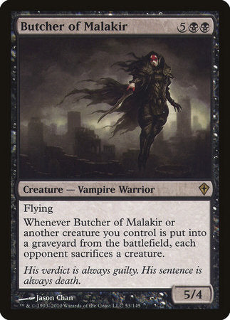 Butcher of Malakir [Worldwake] | Empire Gaming NC