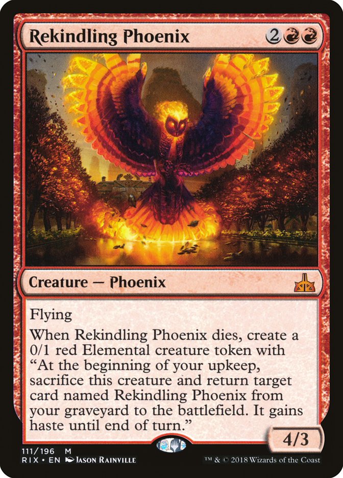 Rekindling Phoenix [Rivals of Ixalan] | Empire Gaming NC