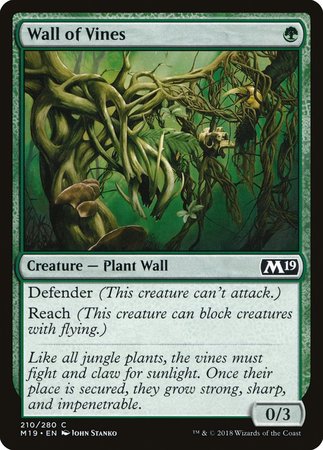 Wall of Vines [Core Set 2019] | Empire Gaming NC