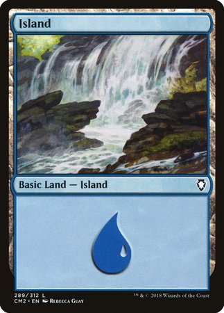 Island (289) [Commander Anthology Volume II] | Empire Gaming NC