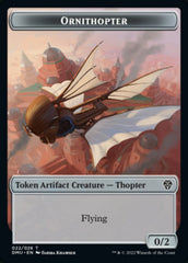 Phyrexian // Ornithopter Double-sided Token [Dominaria United Tokens] | Empire Gaming NC