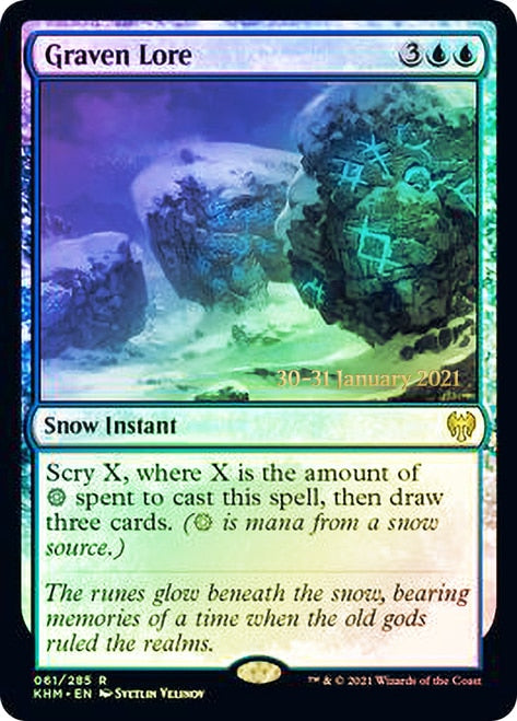 Graven Lore   [Kaldheim Prerelease Promos] | Empire Gaming NC