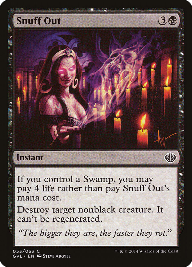 Snuff Out (Garruk vs. Liliana) [Duel Decks Anthology] | Empire Gaming NC