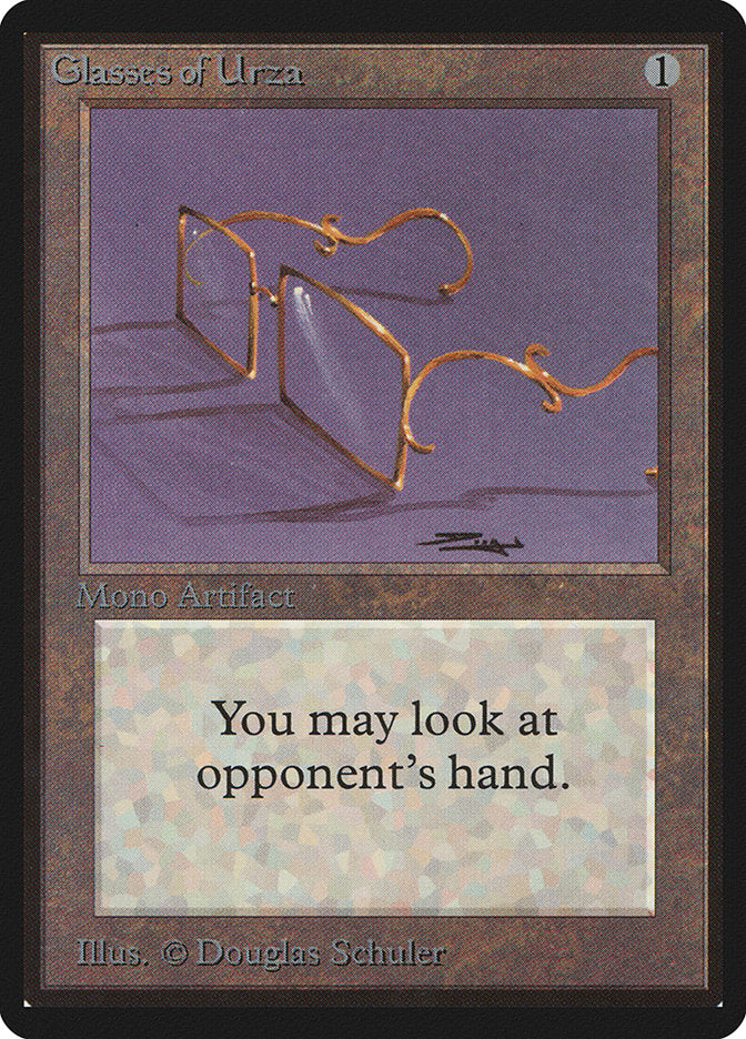 Glasses of Urza [Limited Edition Beta] | Empire Gaming NC