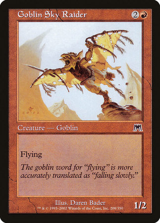 Goblin Sky Raider [Onslaught] | Empire Gaming NC