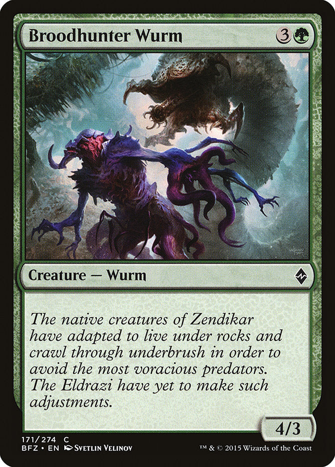 Broodhunter Wurm [Battle for Zendikar] | Empire Gaming NC