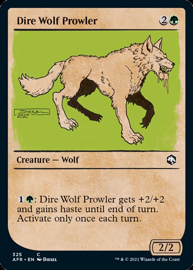 Dire Wolf Prowler (Showcase) [Dungeons & Dragons: Adventures in the Forgotten Realms] | Empire Gaming NC