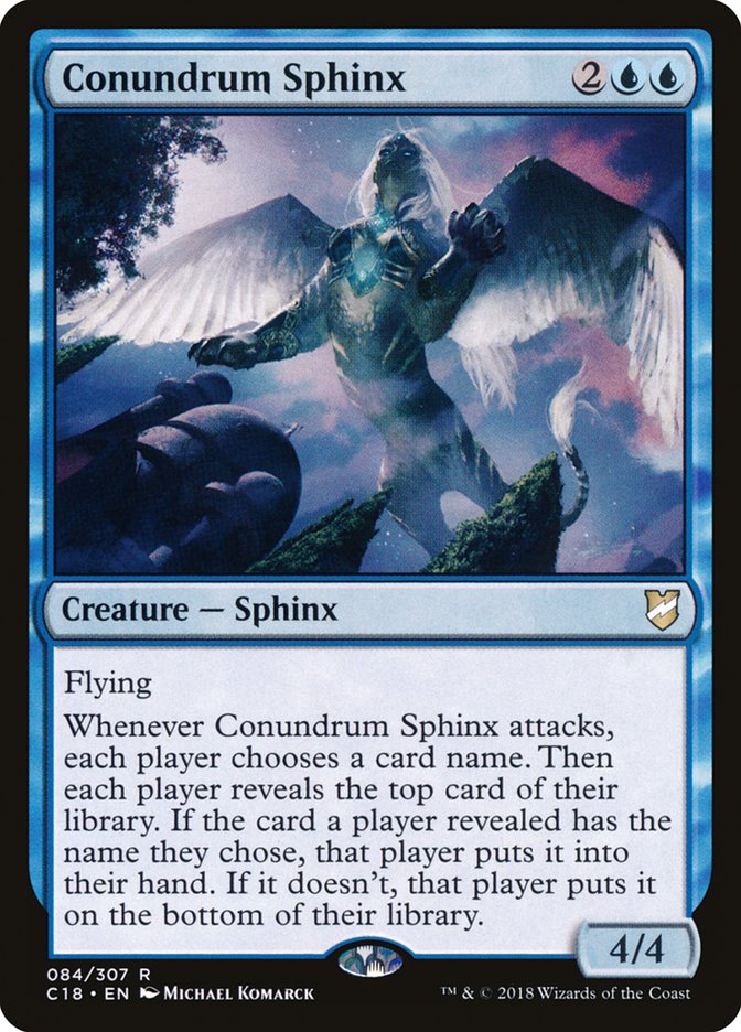 Conundrum Sphinx [Commander 2018] | Empire Gaming NC