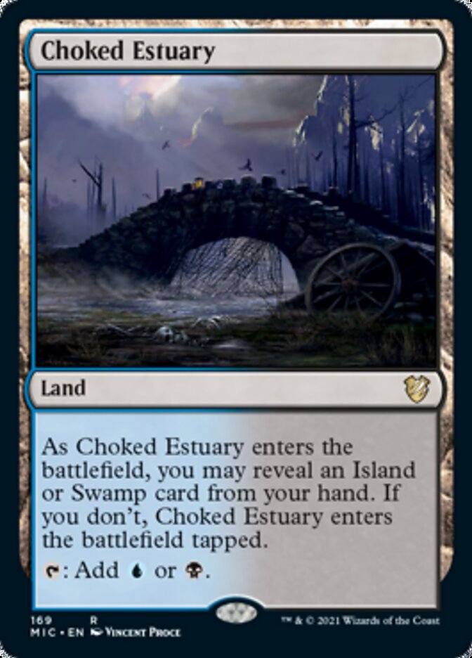 Choked Estuary [Innistrad: Midnight Hunt Commander] | Empire Gaming NC