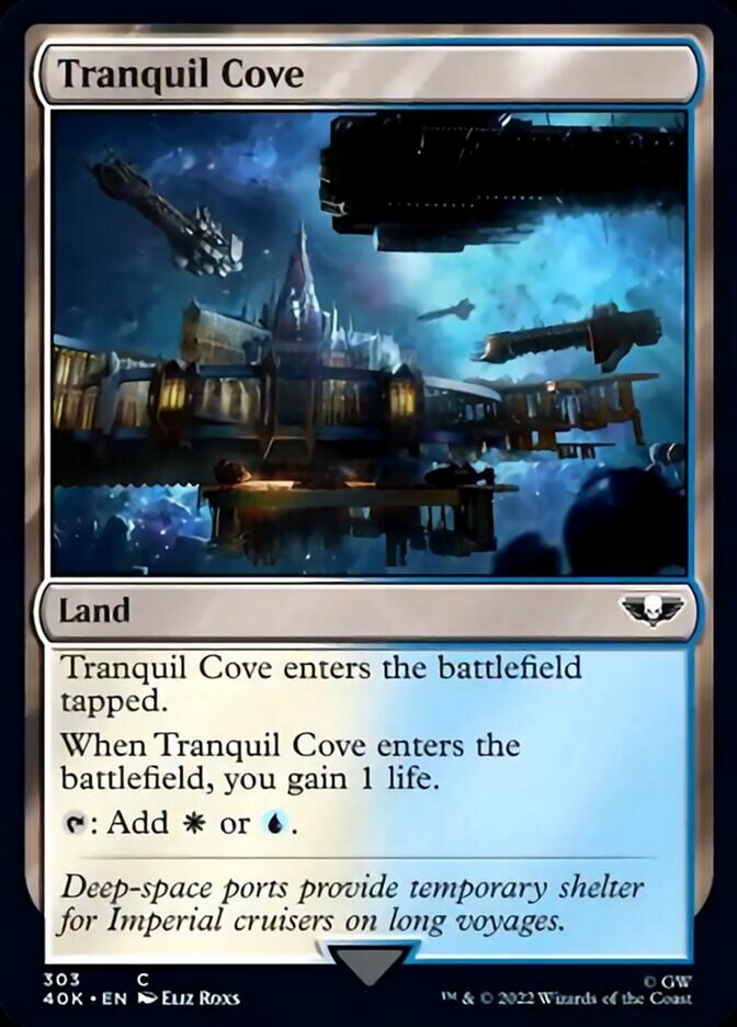 Tranquil Cove (Surge Foil) [Universes Beyond: Warhammer 40,000] | Empire Gaming NC