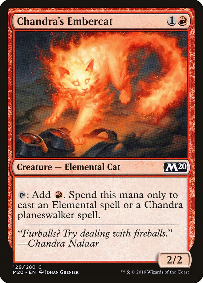 Chandra's Embercat [Core Set 2020] | Empire Gaming NC