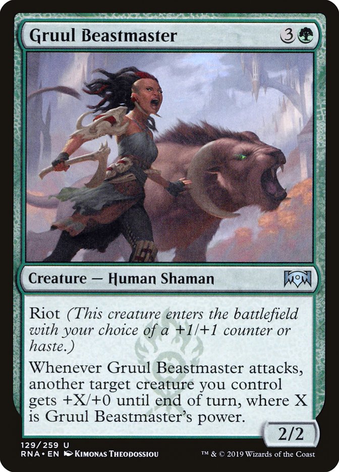 Gruul Beastmaster [Ravnica Allegiance] | Empire Gaming NC