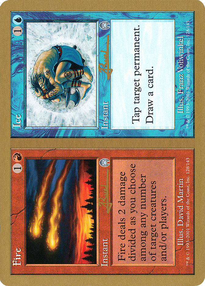 Fire // Ice (Antoine Ruel) [World Championship Decks 2001] | Empire Gaming NC