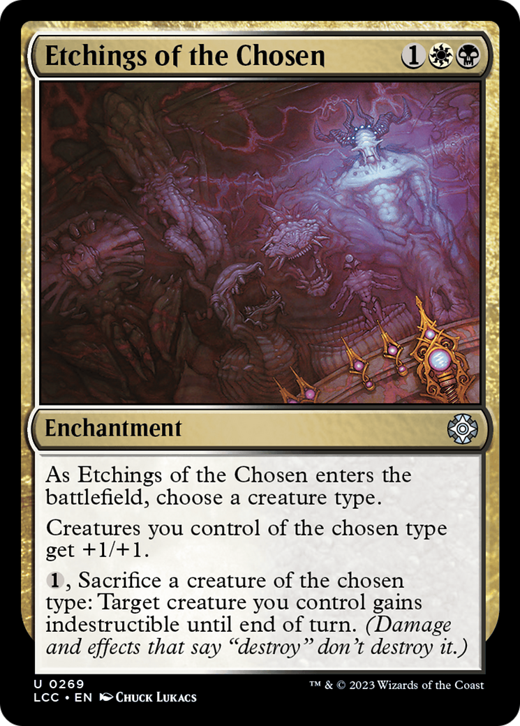 Etchings of the Chosen [The Lost Caverns of Ixalan Commander] | Empire Gaming NC