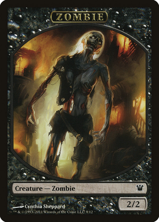 Zombie (9/12) [Innistrad Tokens] | Empire Gaming NC