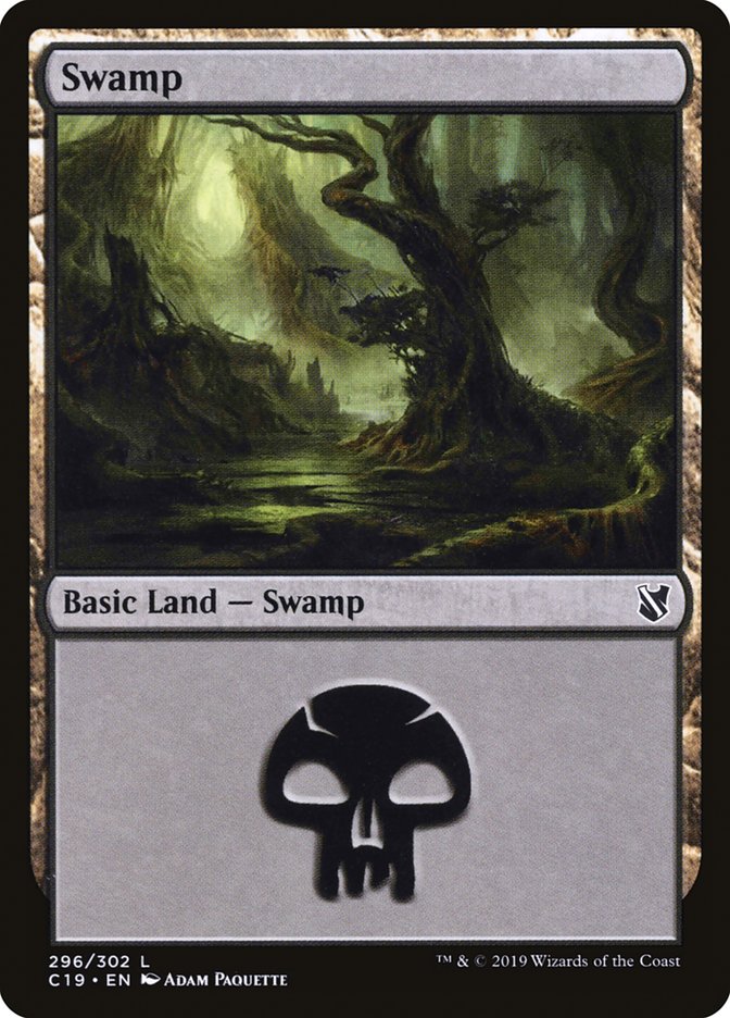 Swamp (296) [Commander 2019] | Empire Gaming NC