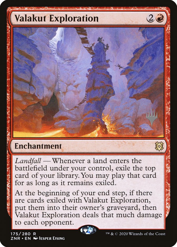 Valakut Exploration (Promo Pack) [Zendikar Rising Promos] | Empire Gaming NC