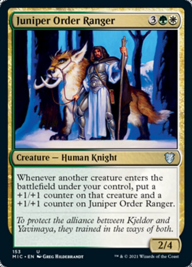 Juniper Order Ranger [Innistrad: Midnight Hunt Commander] | Empire Gaming NC