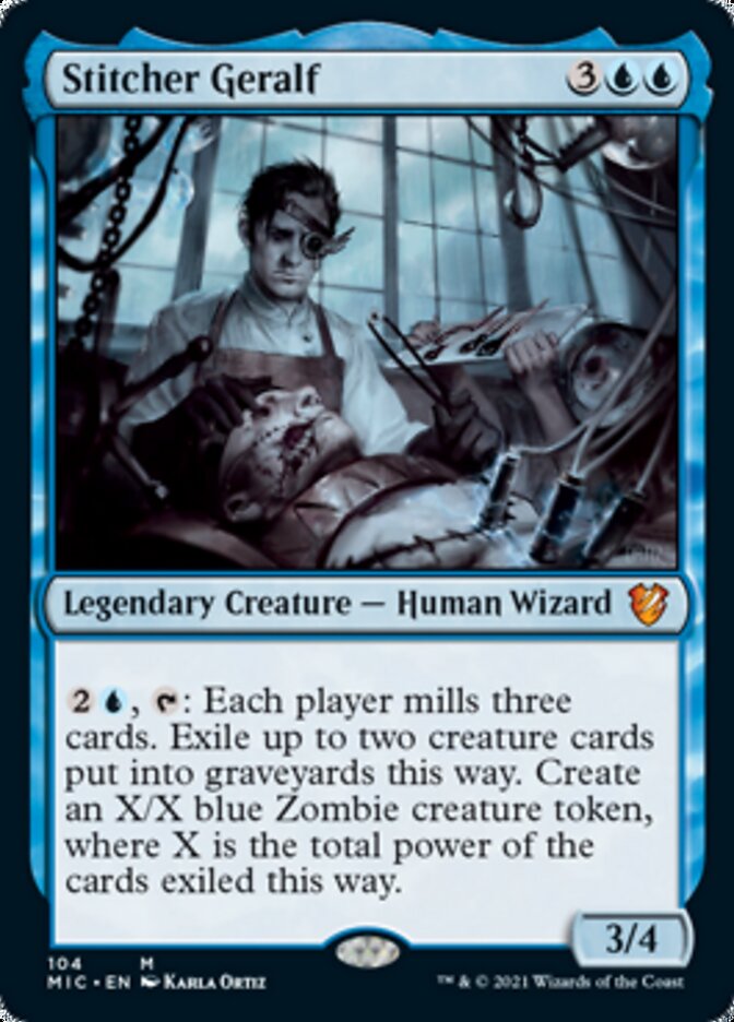 Stitcher Geralf [Innistrad: Midnight Hunt Commander] | Empire Gaming NC