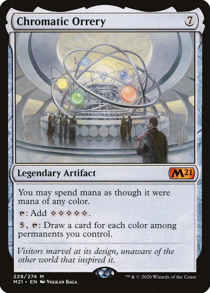 Chromatic Orrery (Promo Pack) [Core Set 2021 Promos] | Empire Gaming NC