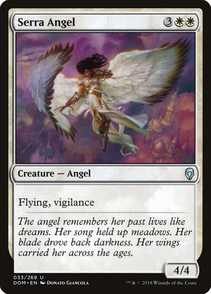 Serra Angel [Dominaria] | Empire Gaming NC