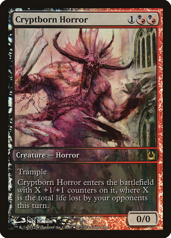 Cryptborn Horror [Return to Ravnica Promos] | Empire Gaming NC